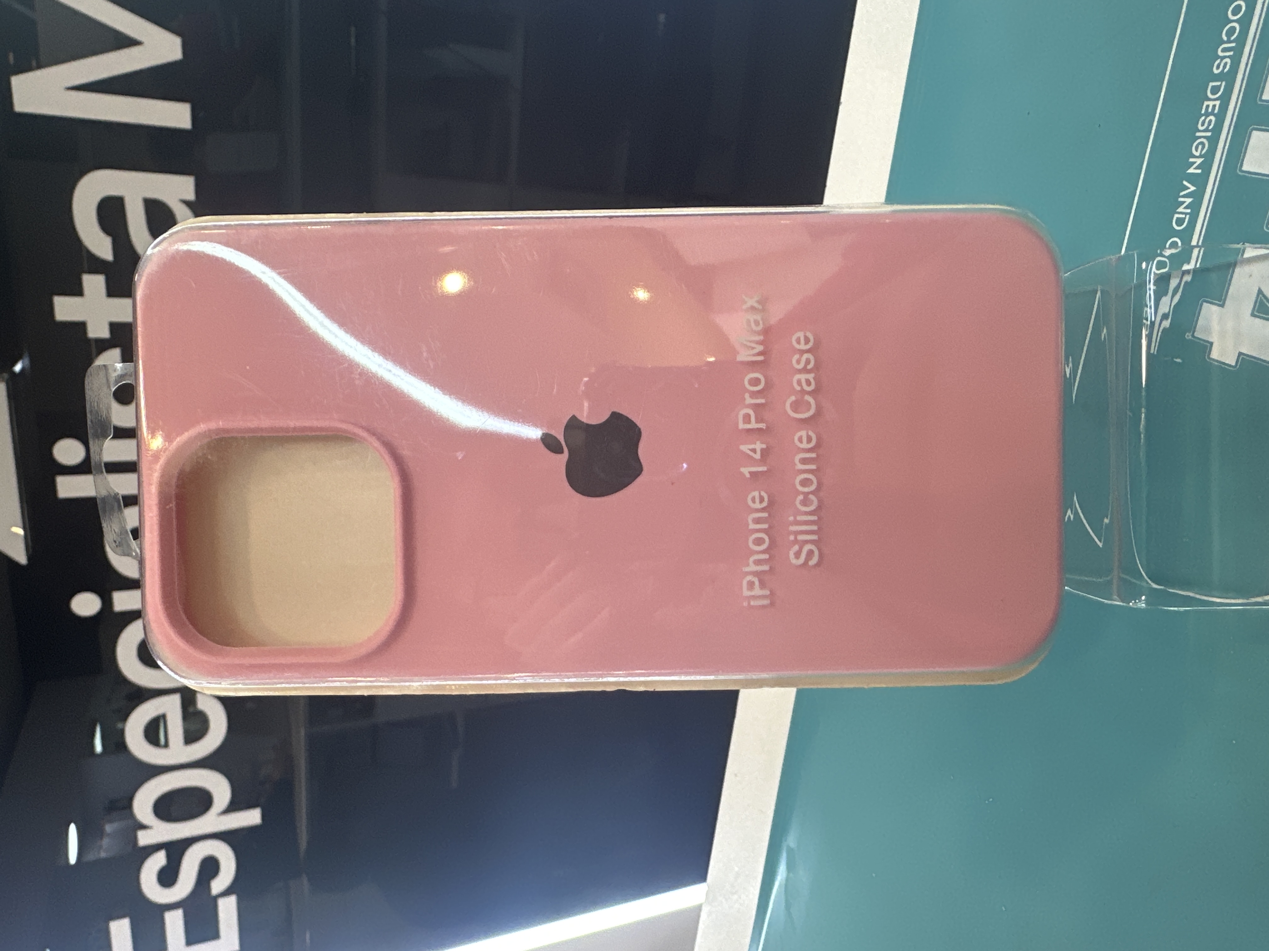 CASE IP 14 PRO MAX Nº 6 ROSA BEBE