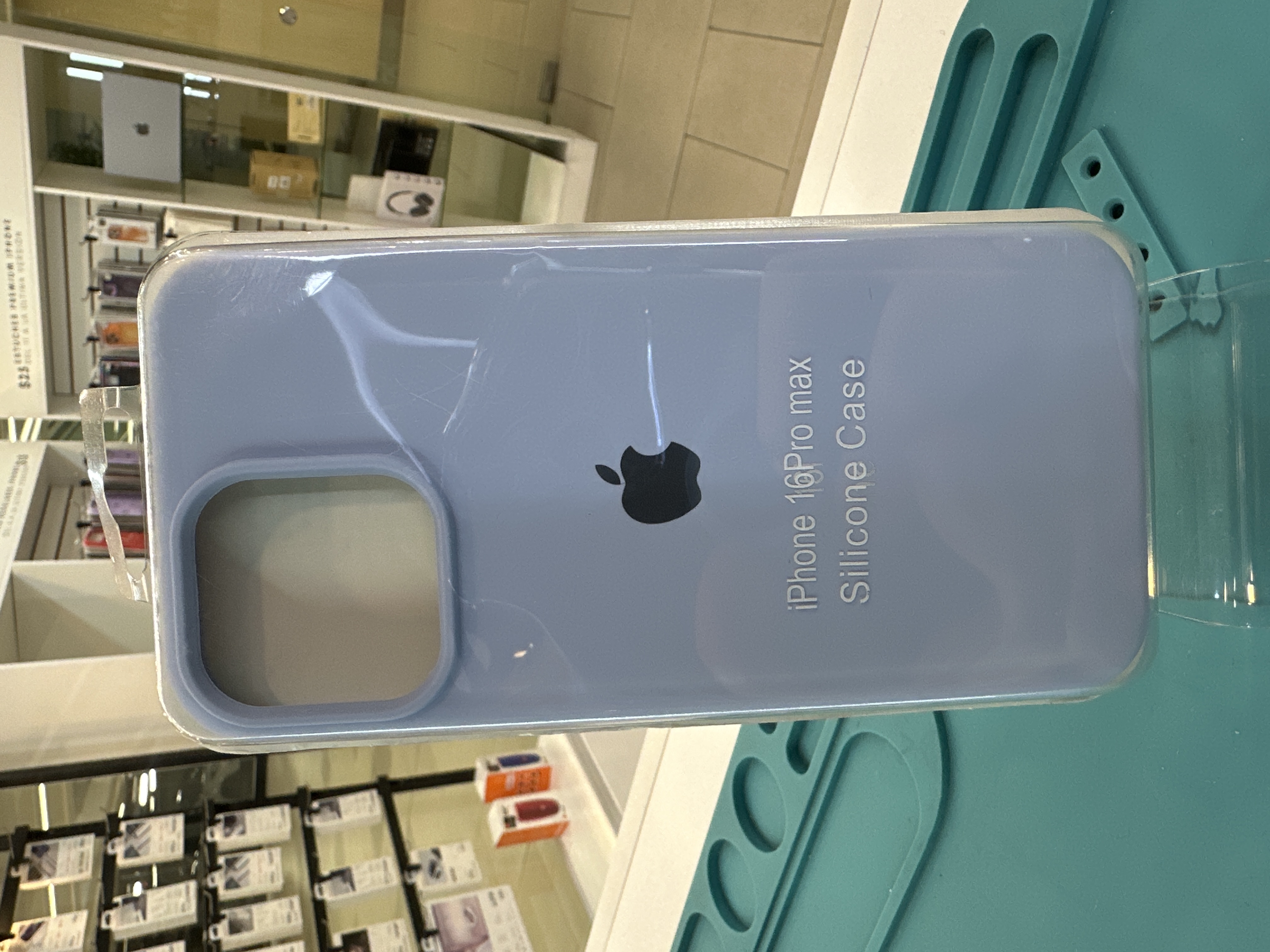 CASE IP 16 PRO MAX CERRADO Nº 5 CELESTE