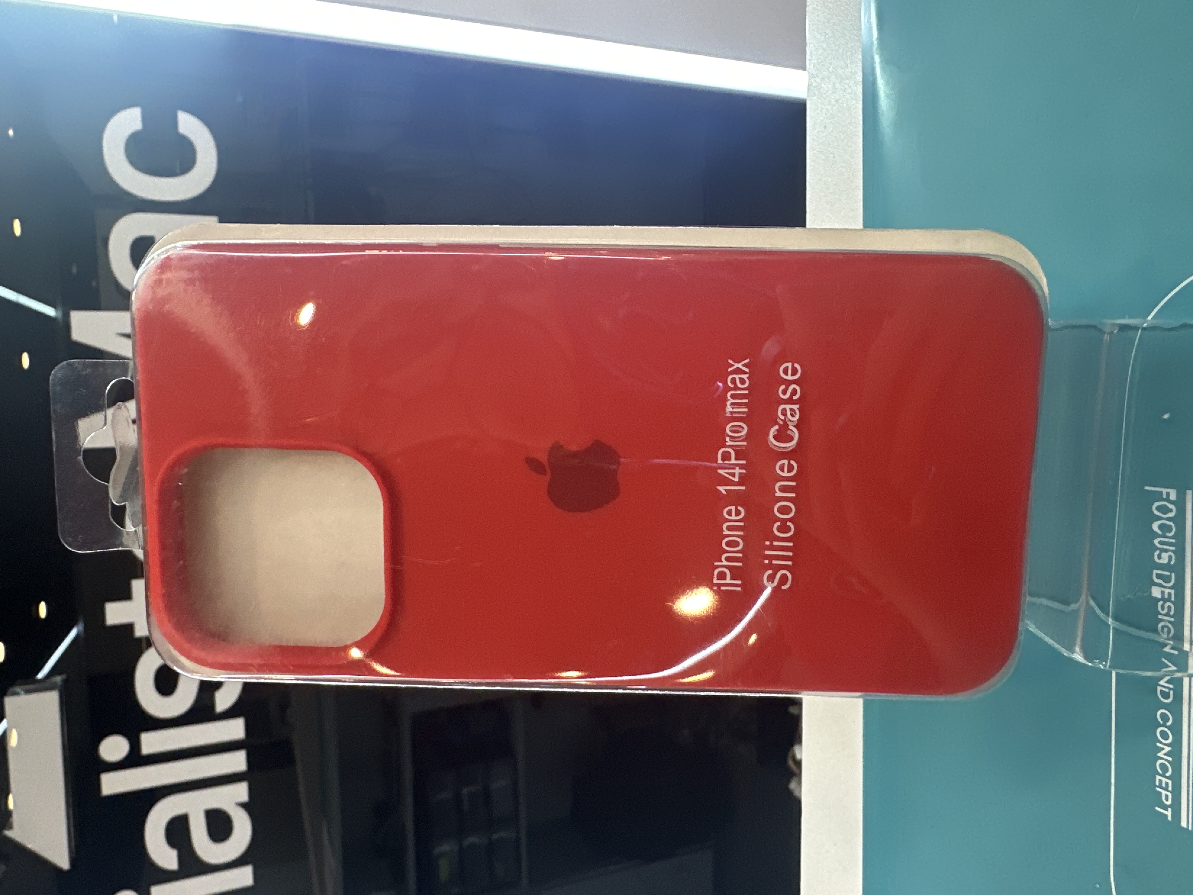 CASE IP 14 PRO MAX Nº 14 PRO MAX ROJO