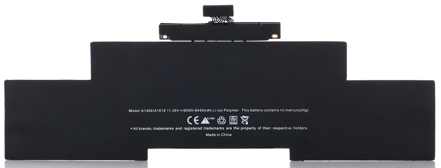 BATERÍA MACBOOK A1398 ( A1618 – A1494 )