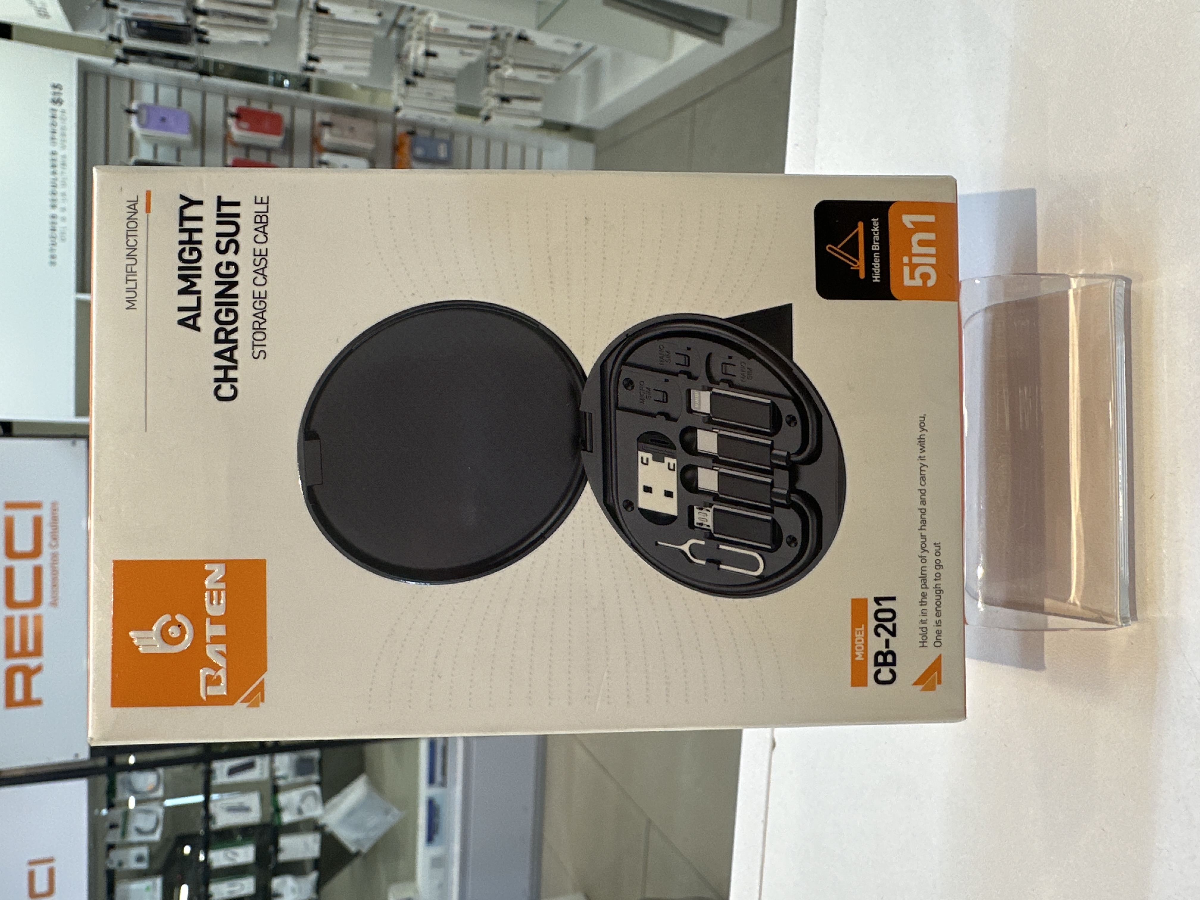 CABLE USB CB-201 5EN1 B