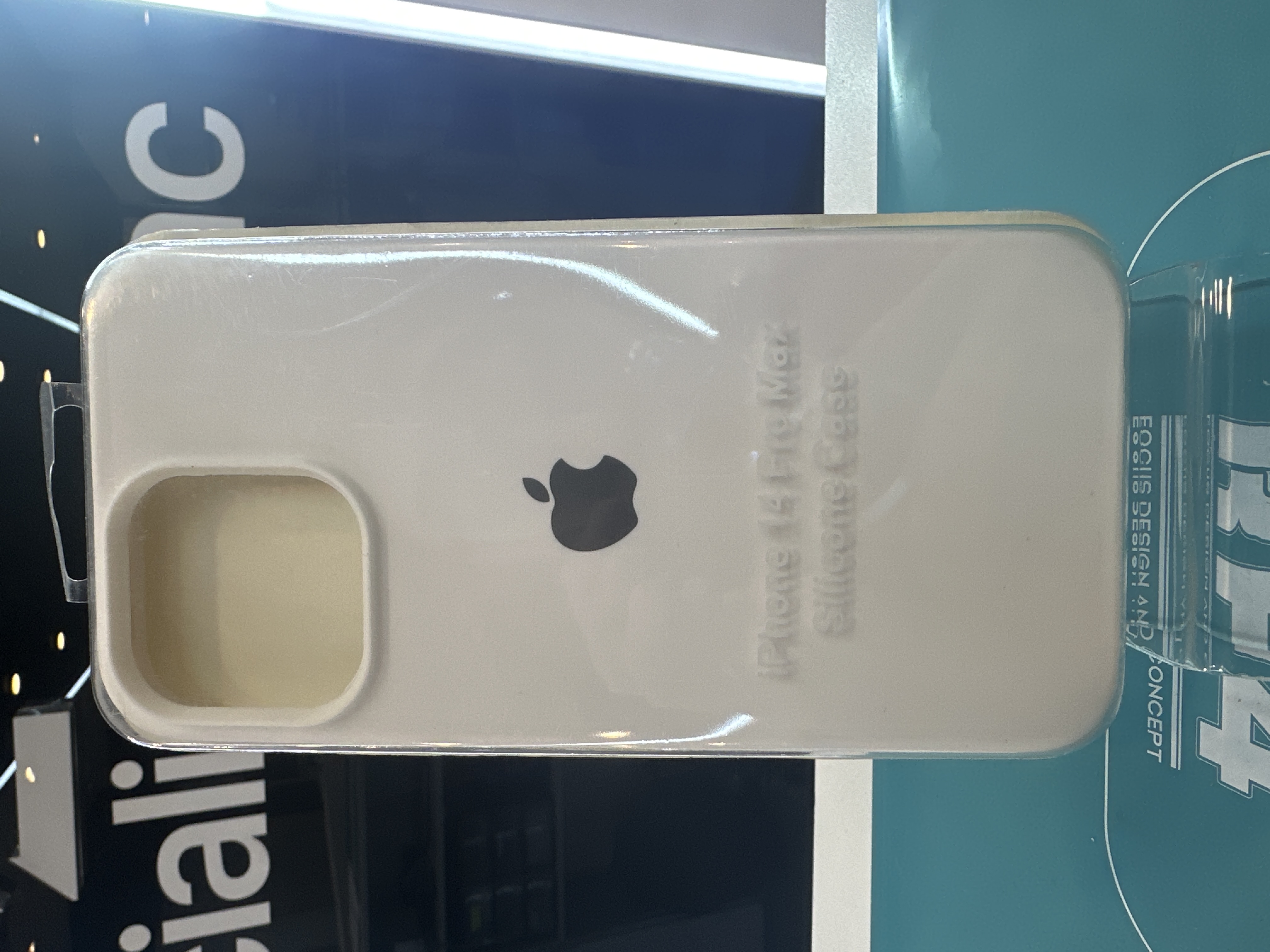 CASE IP 14 PRO MAX Nº 10 BLANCO